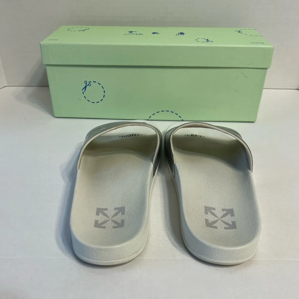 Off-white mirror slides size men’s US 8 EU 41 women’s size‎ 11